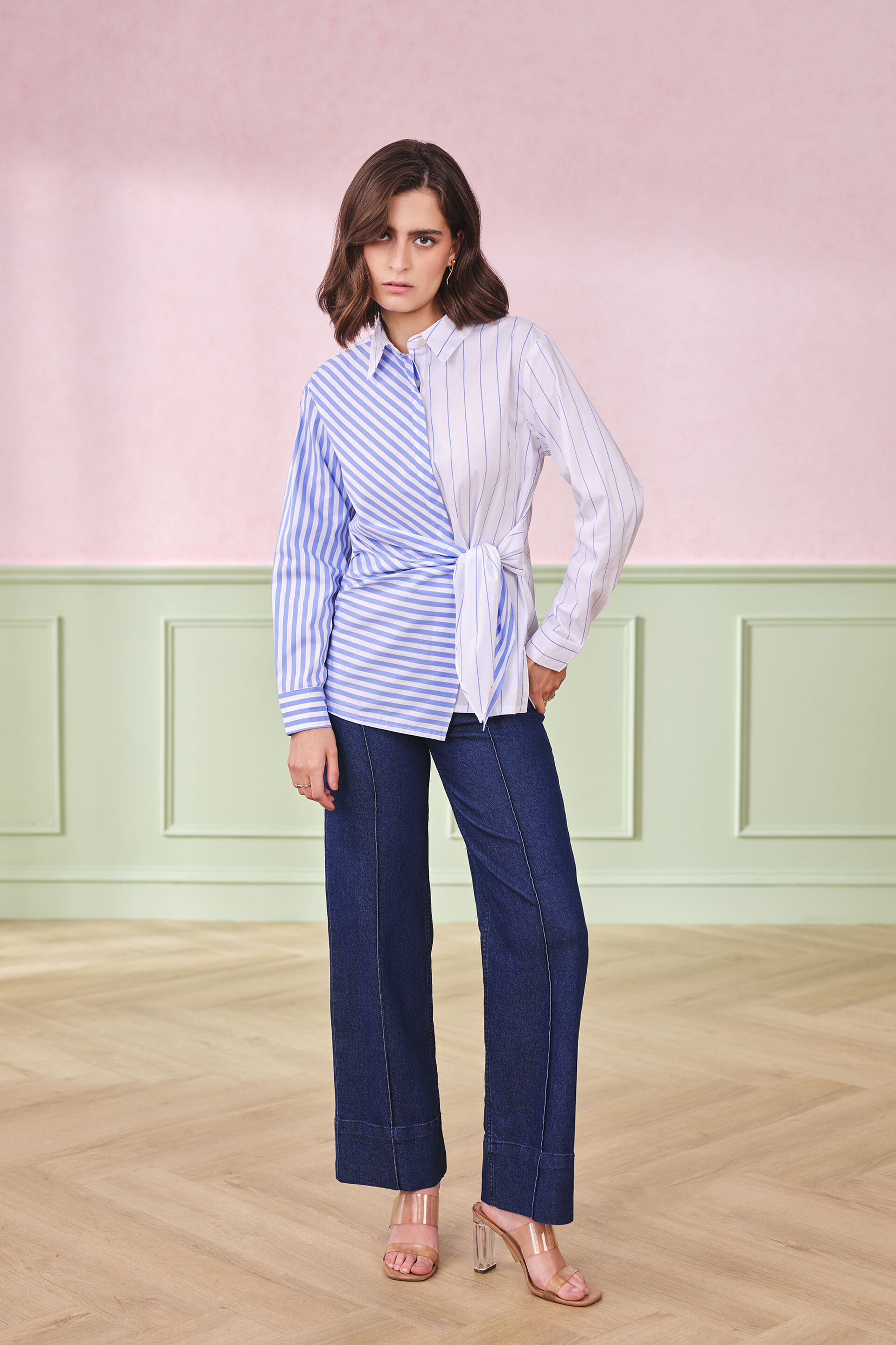 Duality Wrap Shirts, White, image 3